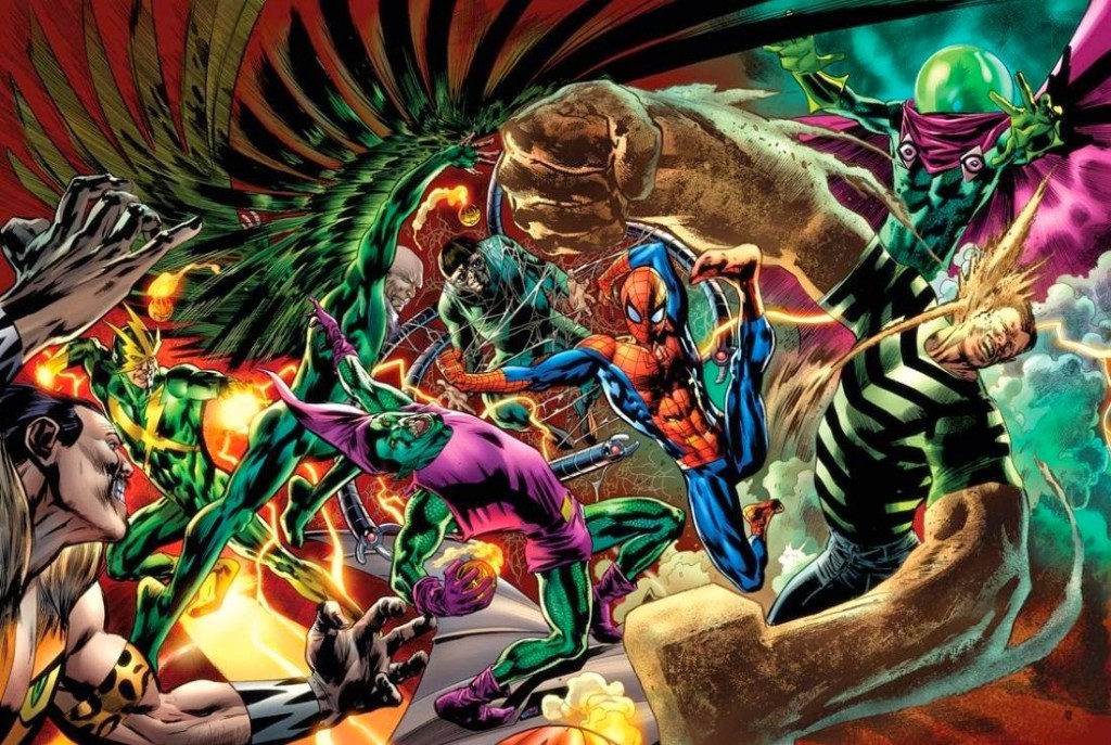 Seis-Siniestros-vs-Spiderman