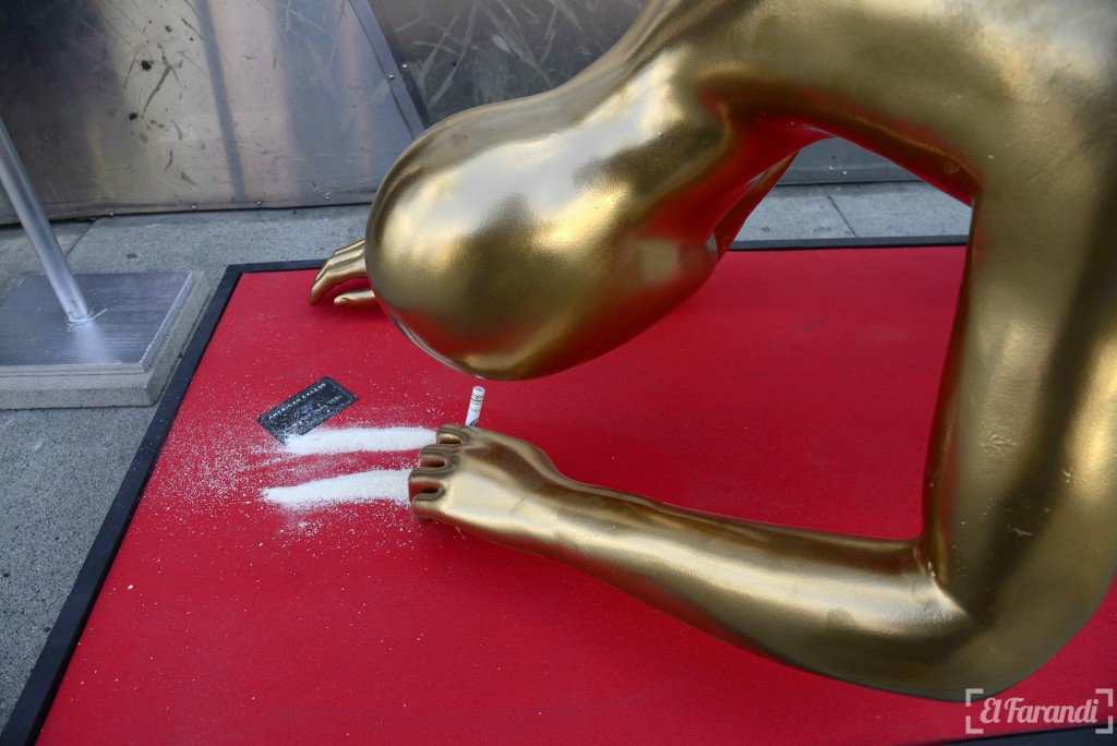 Cocaine-snorting Oscar