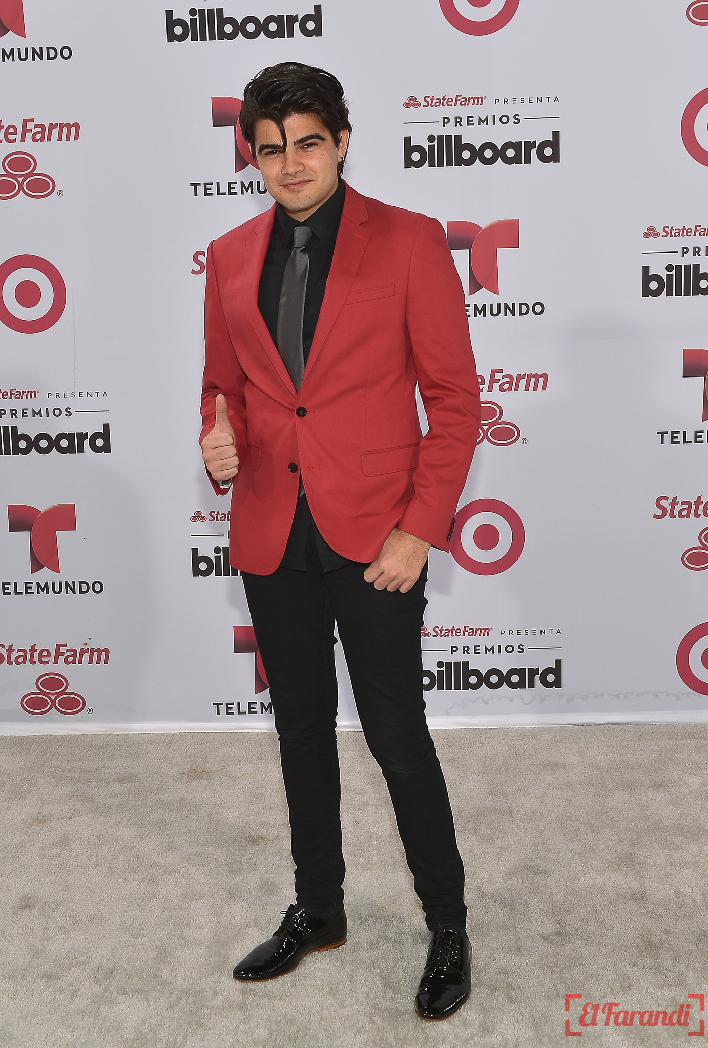 MIAMI, FL - APRIL 30: Jonathan Moli arrives at 2015 Billboard Latin Music Awards presented bu State Farm on Telemundo at Bank United Center on April 30, 2015 in Miami, Florida.   Rodrigo Varela/Getty Images/AFP