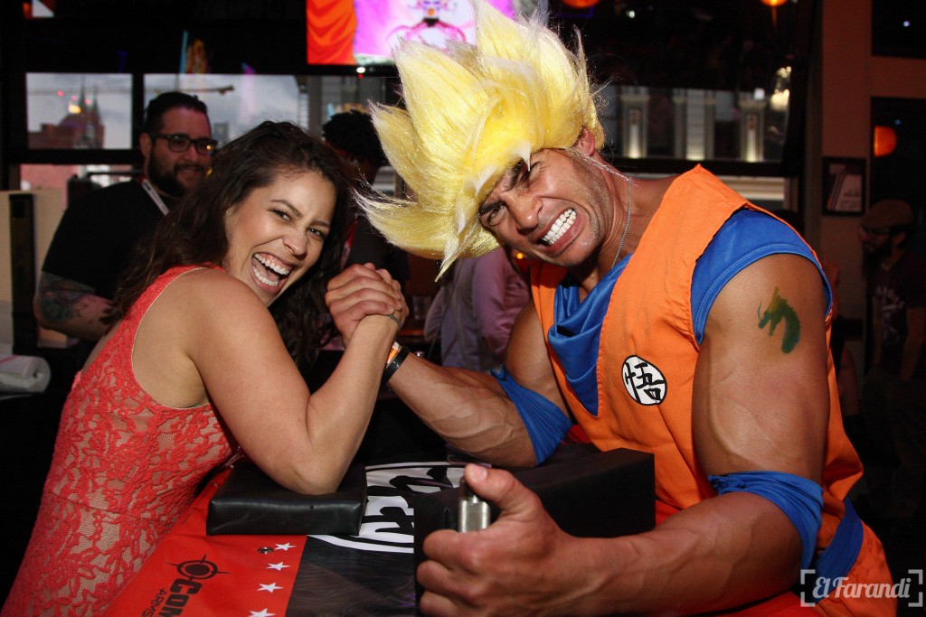 SAN DIEGO, CA - JULY 09: Guests attend the Dragon Ball Z: Resurrection 'F' San Diego Comic Con opening night VIP party held at Whiskey Girl on July 9, 2015 in San Diego, California. Tommaso Boddi/Getty Images for FUNimation Entertainment/AFP