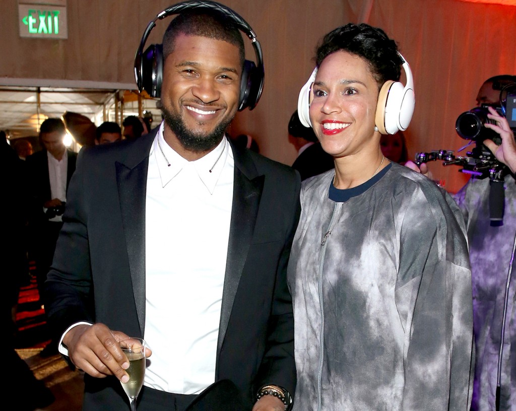 Usher y Grace Miguel
