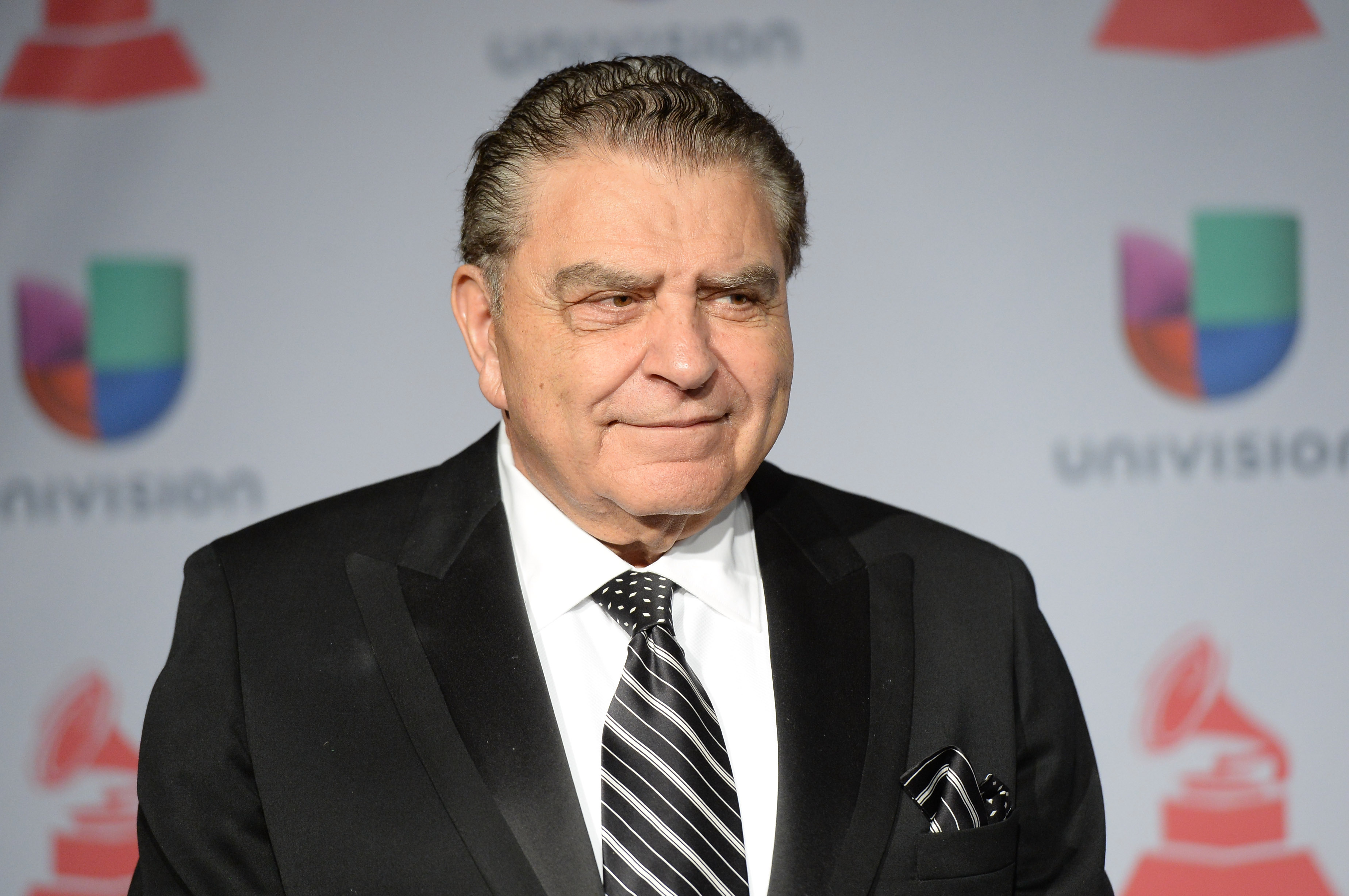 LAS VEGAS, NV - NOVEMBER 21:  TV personality Don Francisco poses in the press room at the 14th Annual Latin GRAMMY Awards held at the Mandalay Bay Events Center on November 21, 2013 in Las Vegas, Nevada.  (Photo by Jason Merritt/Getty Images)