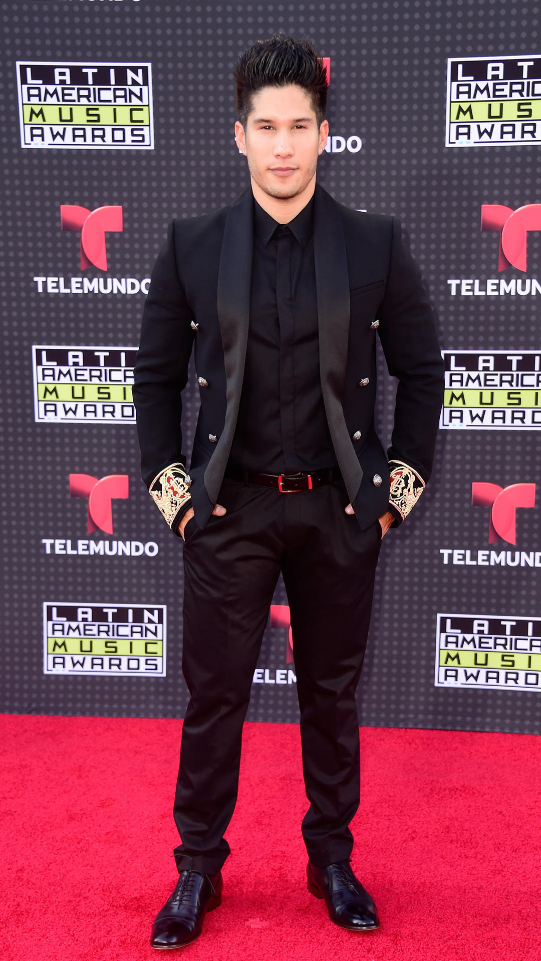 HOLLYWOOD, CA - OCTOBER 08: Chino attends Telemundo's Latin American Music Awards at the Dolby Theatre on October 8, 2015 in Hollywood, California. (Photo by Frazer Harrison/Getty Images)