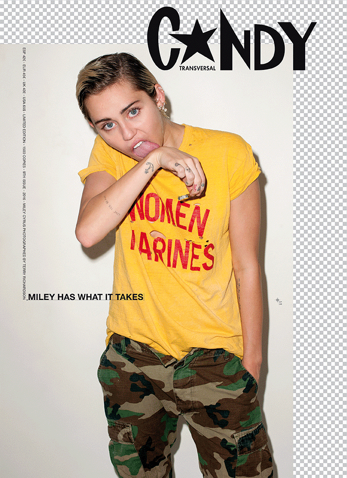 Miley Cyrus Nude Candy Magazine004