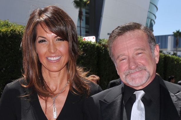 Robin Williams y Susan Schneider
