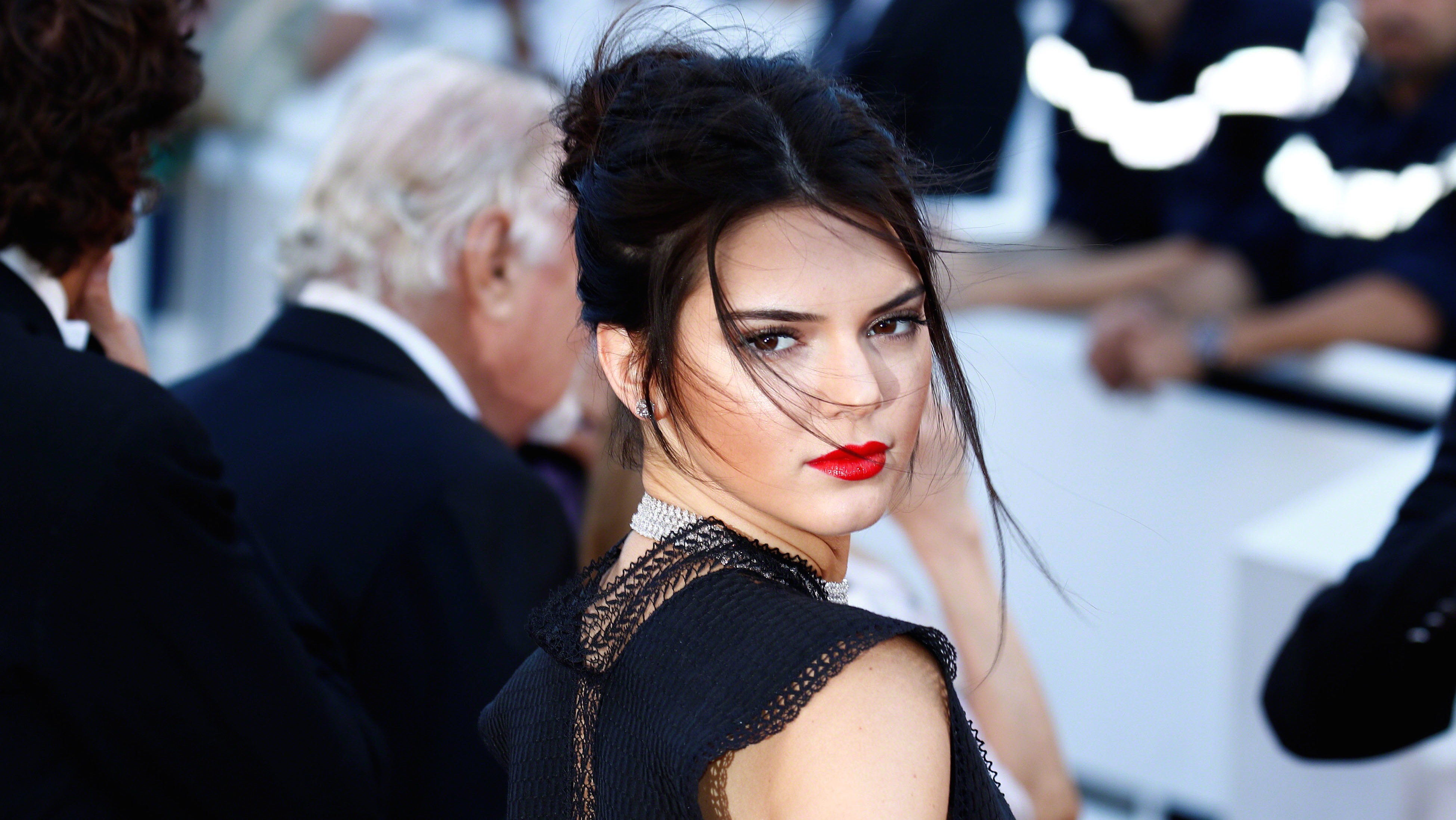 ***MANDATORY BYLINE TO READ INFPhoto.com ONLY*** Chanel Iman arriving at the premiere of 'Youth' during the 68th Annual Cannes Film festival in Cannes, France Pictured: Kendall Jenner Ref: SPL1032707  200515   Picture by: ACE/INFphoto.com 