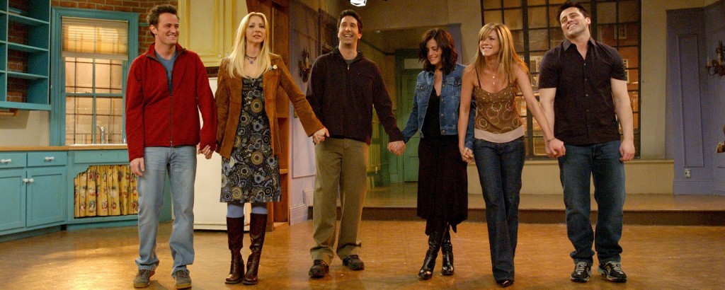 Todo el elenco de Friends en su último episodio.