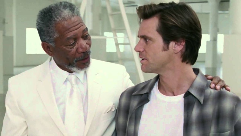 Morgan Freeman y Jim Carrey
