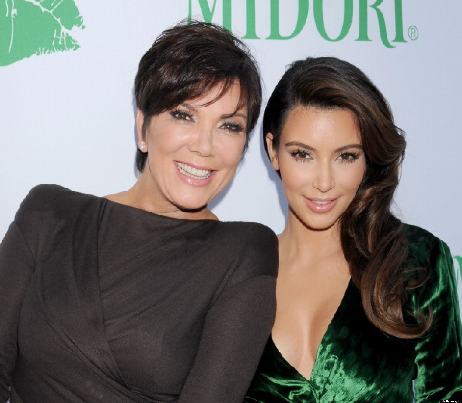 SANTA MONICA, CA - SEPTEMBER 25: Actors/TV personalities Kris Jenner and Kim Kardashian arrive at the Midori Makeover Parlour event at Fred Segal on September 25, 2012 in Santa Monica, California.  (Photo by Gregg DeGuire/WireImage)