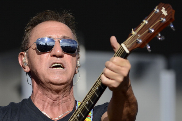 Venezuelan singer Franco de Vita during the "Viva la Musica" music festival in Caracas on July 22, 2012. AFP PHOTO/Leo RAMIREZ        (Photo credit should read LEO RAMIREZ/AFP/GettyImages)