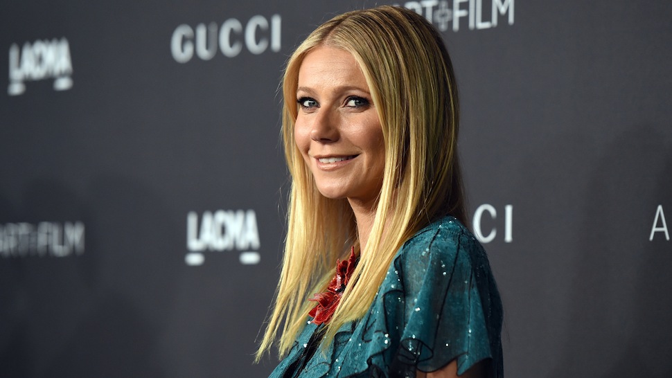 LOS ANGELES, CA - NOVEMBER 07: Actress Gwyneth Paltrow, wearing Gucci, attends LACMA 2015 Art+Film Gala Honoring James Turrell and Alejandro G IÒ·rritu, Presented by Gucci at LACMA on November 7, 2015 in Los Angeles, California.  (Photo by Jason Merritt/Getty Images  for LACMA)