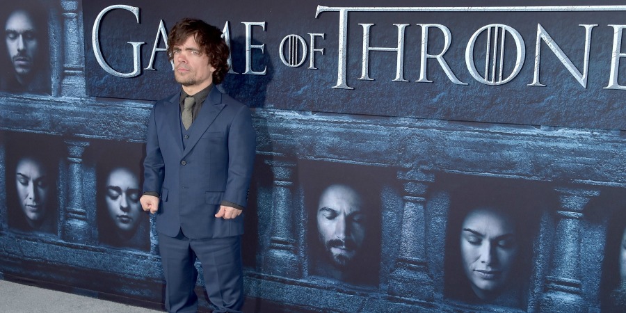 HOLLYWOOD, CALIFORNIA - APRIL 10: Actor Peter Dinklage attends the premiere of HBO's "Game Of Thrones" Season 6 at TCL Chinese Theatre on April 10, 2016 in Hollywood, California. Alberto E. Rodriguez/Getty Images/AFP == FOR NEWSPAPERS, INTERNET, TELCOS & TELEVISION USE ONLY == US-PREMIERE-OF-HBO'S-"GAME-OF-THRONES"-SEASON-6---ARRIVALS