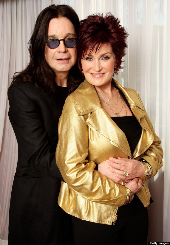 LONDON - FEBRUARY 18:  (UK TABLOID NEWSPAPERS OUT)  Sharon and Ozzy Osbourne pose for a portrait prior to hosting this year's BRIT Awards, at the Dorchester Hotel on February 18, 2008 in London, England.  (Photo by Dave Hogan/Getty Images)