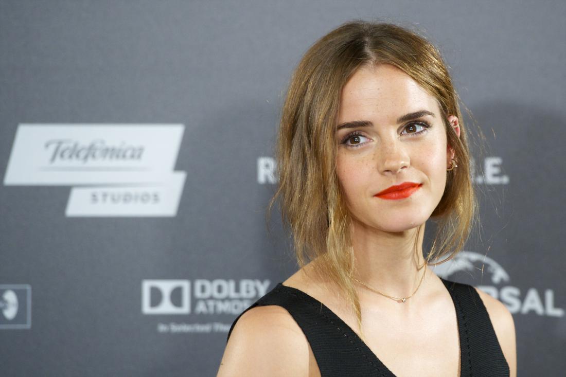 MADRID, SPAIN - AUGUST 27:  Actress Emma Watson attends the 'Regression' photocall at Villamagna Hotel on August 27, 2015 in Madrid, Spain.  (Photo by Juan Naharro Gimenez/Getty Images)