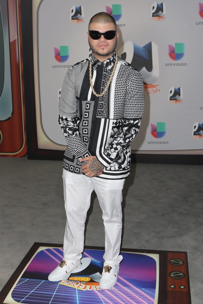 MIAMI, FL - JULY 14: Singer Farruko attends the Univision's 13th Edition Of Premios Juventud Youth Awards at Bank United Center on July 14, 2016 in Miami, Florida. Alexander Tamargo/Getty Images for Univision/AFP