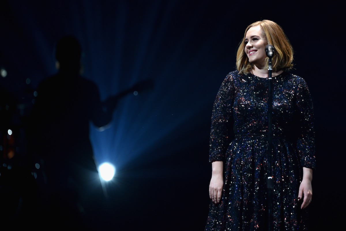 BELFAST, NORTHERN IRELAND - FEBRUARY 29:  Adele performs on stage at the SSE Arena Belfast on February 29, 2016 in Belfast, Northern Ireland.  (Photo by Gareth Cattermole/Getty Images)