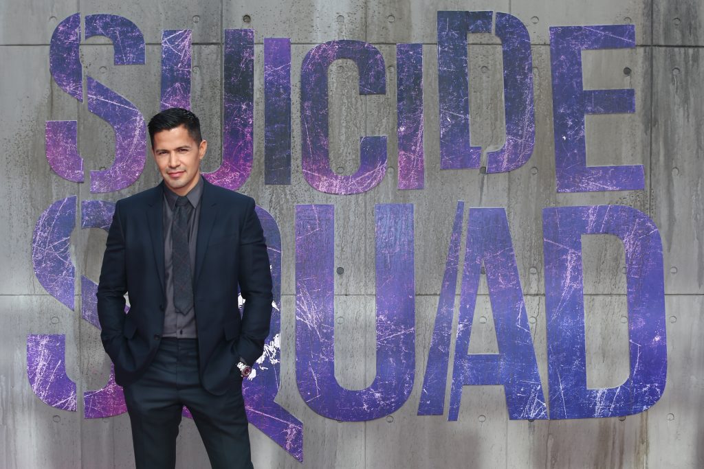 US actor Jay Hernandez poses as he arrives to attend the European premiere of the film Suicide Squad in central London on August 3, 2016. / AFP PHOTO / JUSTIN TALLIS