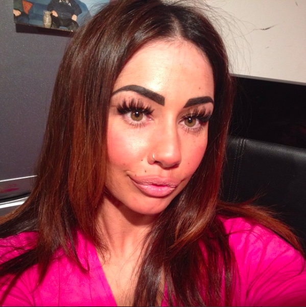 Alia Byrne from Liverpool who has had a massive amount of filler injected into her lips, seen here before she had the injections in April, 2015. The single Mum-of-one splashes out on the beauty treatment to give herself the trout pout she's always dreamed of. In just under a year, the part-time care worker from Liverpool has had over 6.5ml of dermal fillers injected into her lips Ð splurging GBP250.00 per session (GBP1,625 in total) and now boasts the enormous smackers she always desired. Alia hopes to go even bigger with her lips and wants a further 1ml of fillers injected. SheÕs say the procedure is painful but worth it. Although some may feel that AliaÕs cosmetically enhanced lips are excessive, Alia says that her new pout has made her happier than ever and she has even won thousands of admirers on social media. .. SEE COPY É PIC BY NEWS DOG MEDIA É +44 (0)121 517 0019