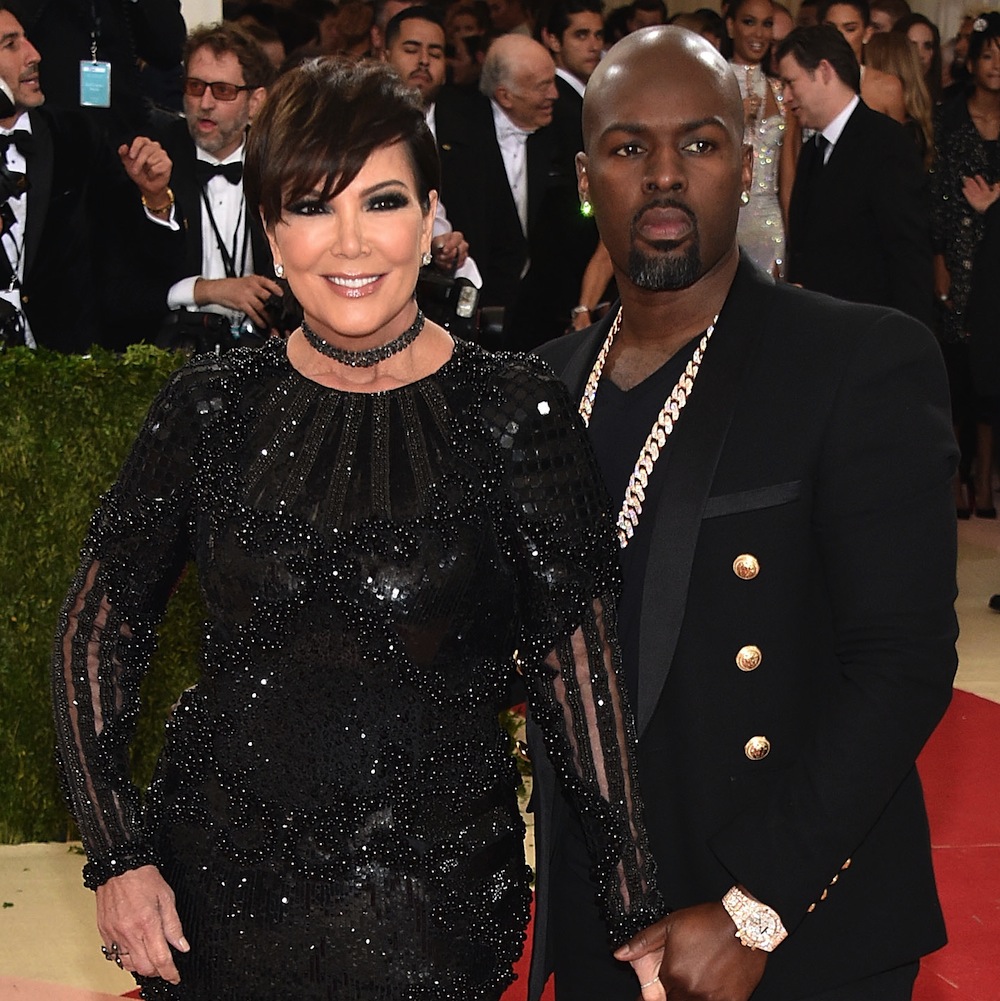 NEW YORK, NY - MAY 02:  Kris Jenner (L) and Corey Gamble attend the 'Manus x Machina: Fashion In An Age Of Technology' Costume Institute Gala at Metropolitan Museum of Art on May 2, 2016 in New York City.  (Photo by John Shearer/Getty Images)