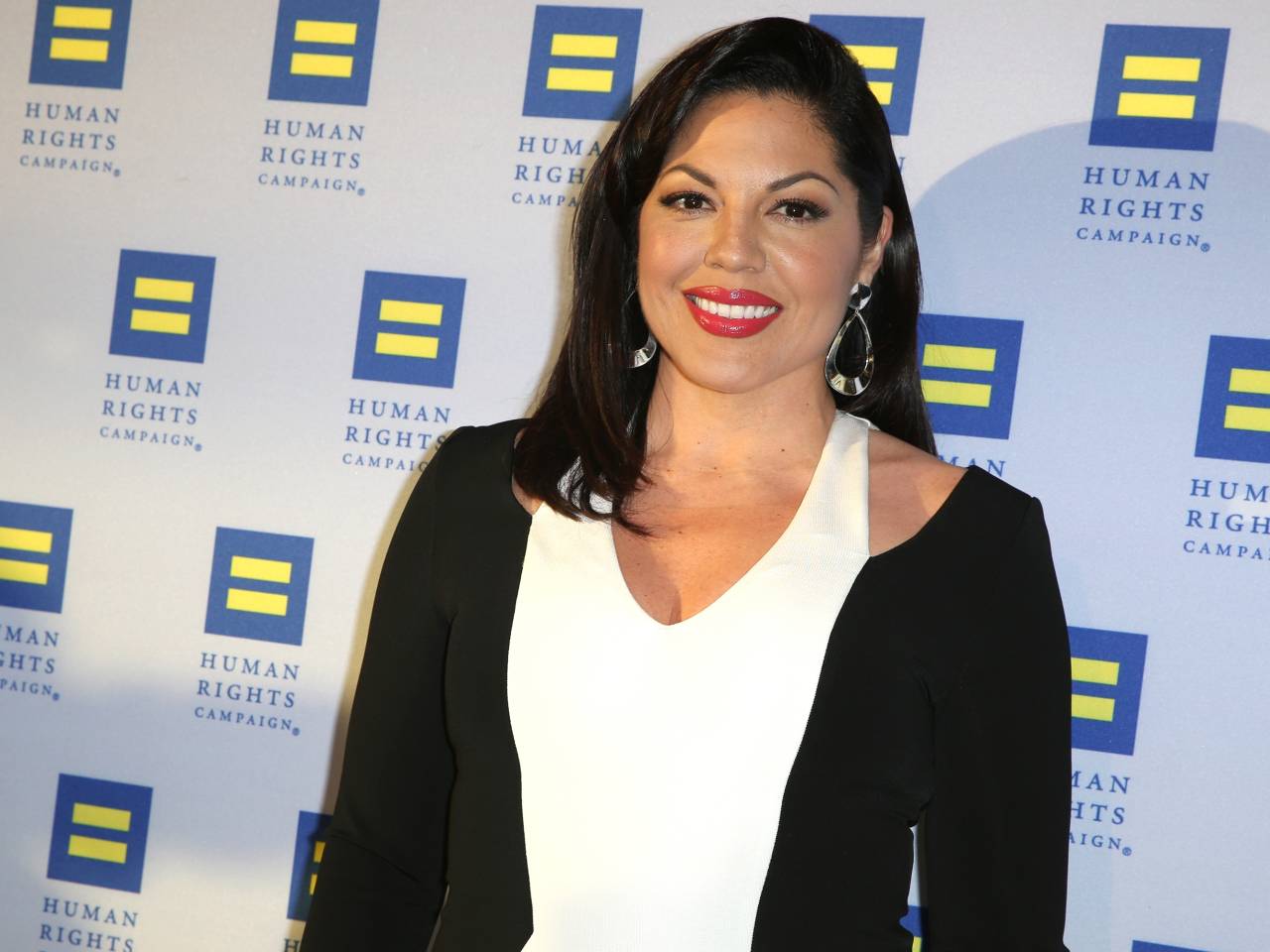 FILE - In this March 14, 2015 file photo, Sara Ramirez arrives at the 2015 Human Rights Campaign Gala Dinner at the JW Marriott LA Live in Los Angeles. Surgeon Callie Torres is turning in her scalpel at Grey Sloan Memorial Hospital. Ramirez, who plays Dr. Torres on "Grey's Anatomy," tweeted Thursday, May 19, 2016, that she's taking "welcome time off" after 10 years with the ABC medical drama. (Photo by Rich Fury/Invision/AP, File)