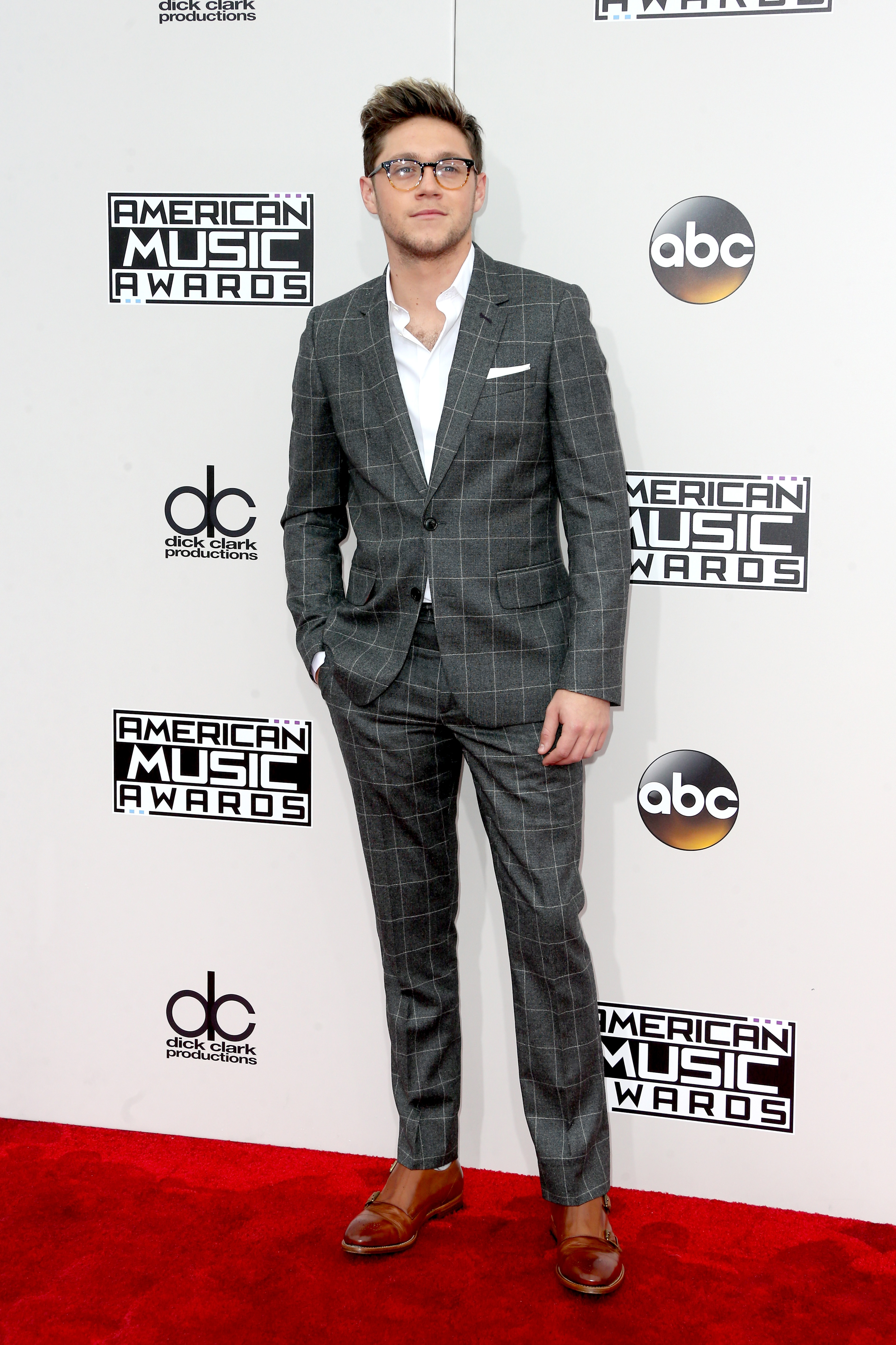 LOS ANGELES, CA - NOVEMBER 20: Recording artist Niall Horan attends the 2016 American Music Awards at Microsoft Theater on November 20, 2016 in Los Angeles, California. Frederick M. Brown/Getty Images/AFP