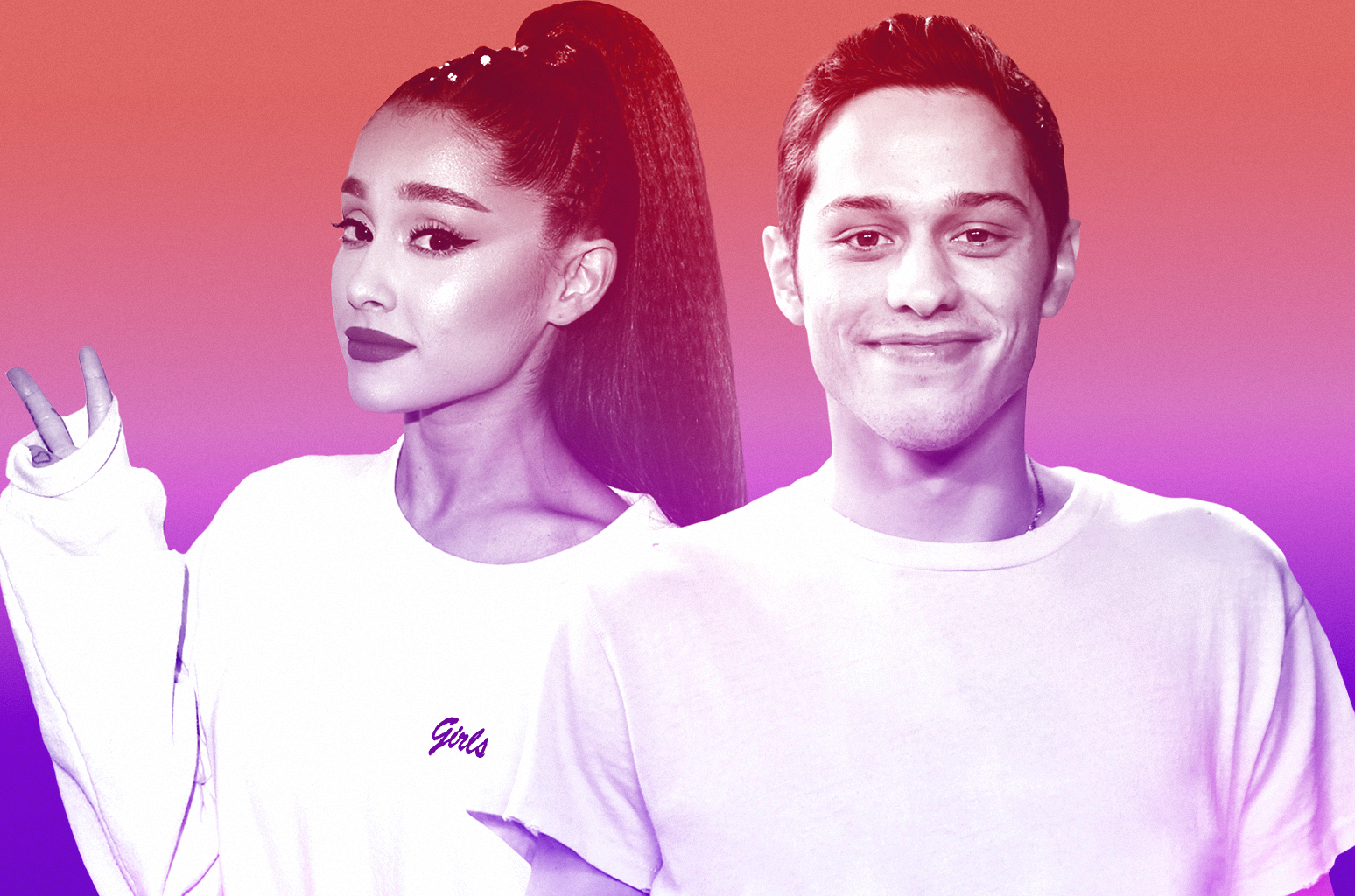 Ariana Grande y Pete Davidson