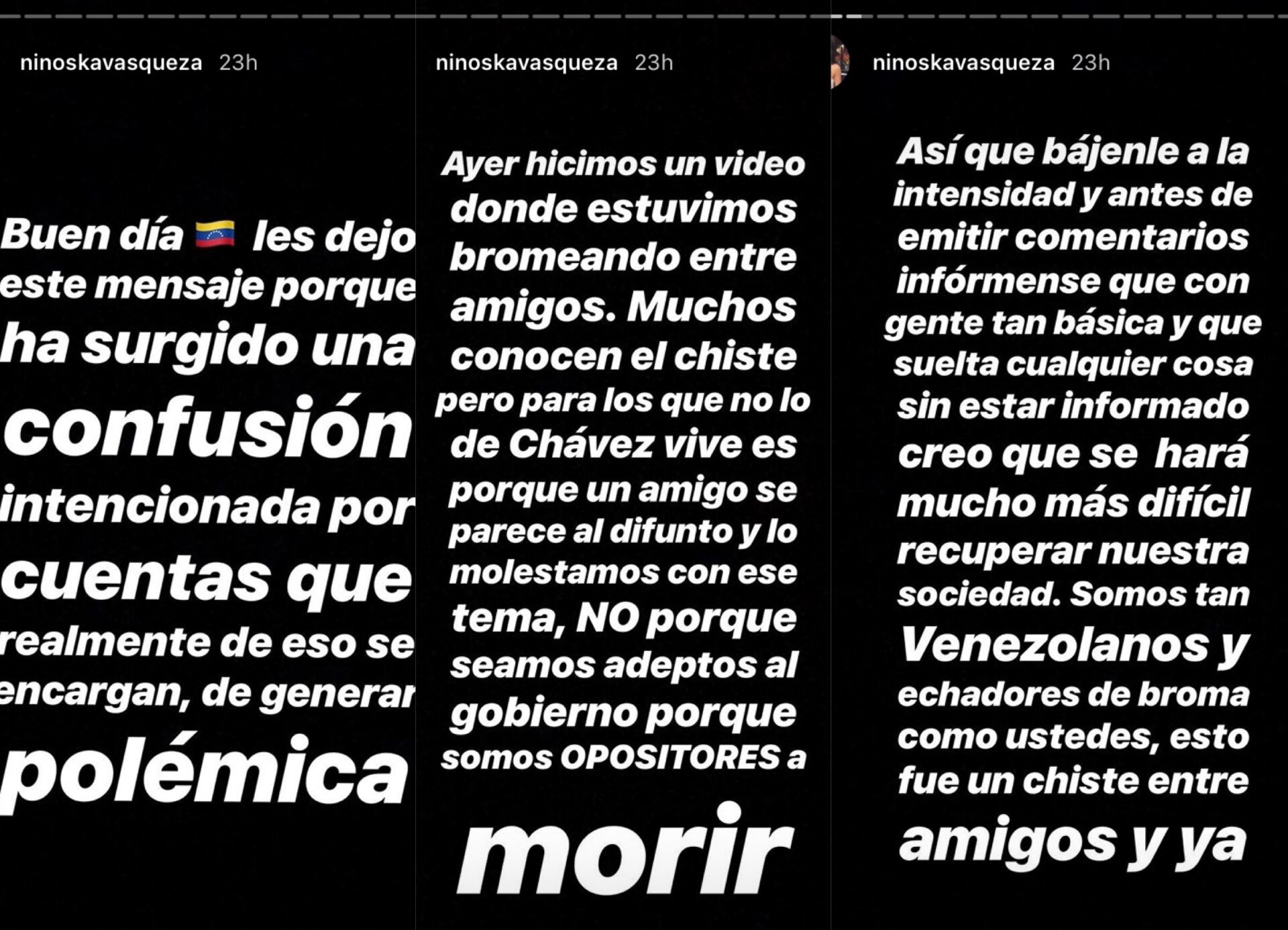 Ninoska Vásquez giovanni Laguna Chávez