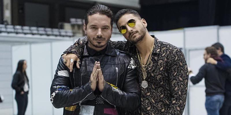 J Balvin Maluma Latin Grammy 2018