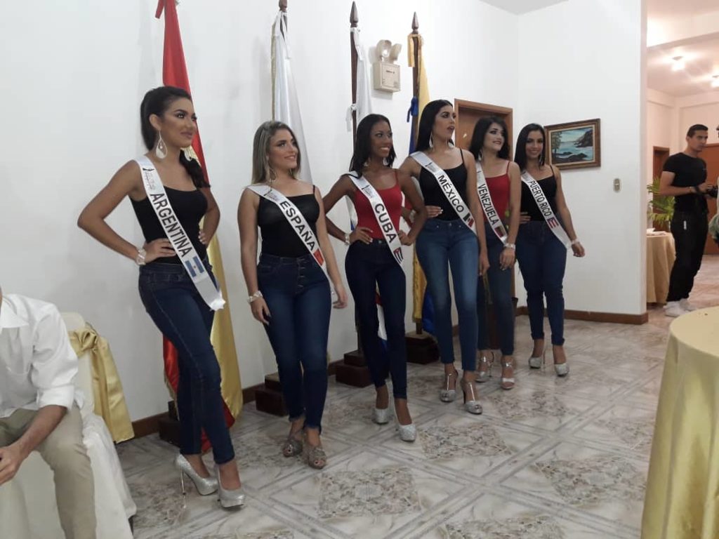 Candidatas del Miss Hispanidad